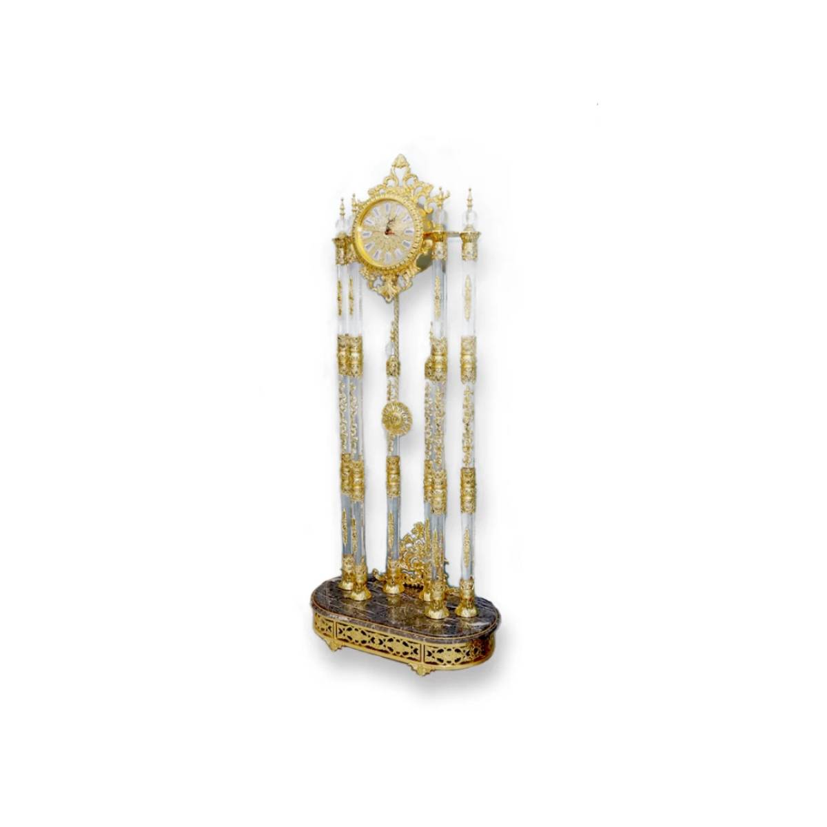 Big Crystal Floor Clock